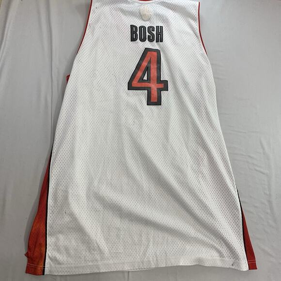 Adidas Chris Bosh Toronto Raptors Jersey Men’s Size 3XL White & Red - Picture 7 of 10